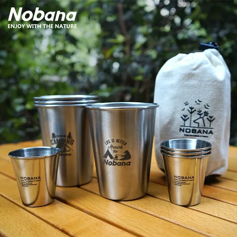 Outdoor Camping Dining Set - CLS Outdoor 304 Stainless Steel Cup
