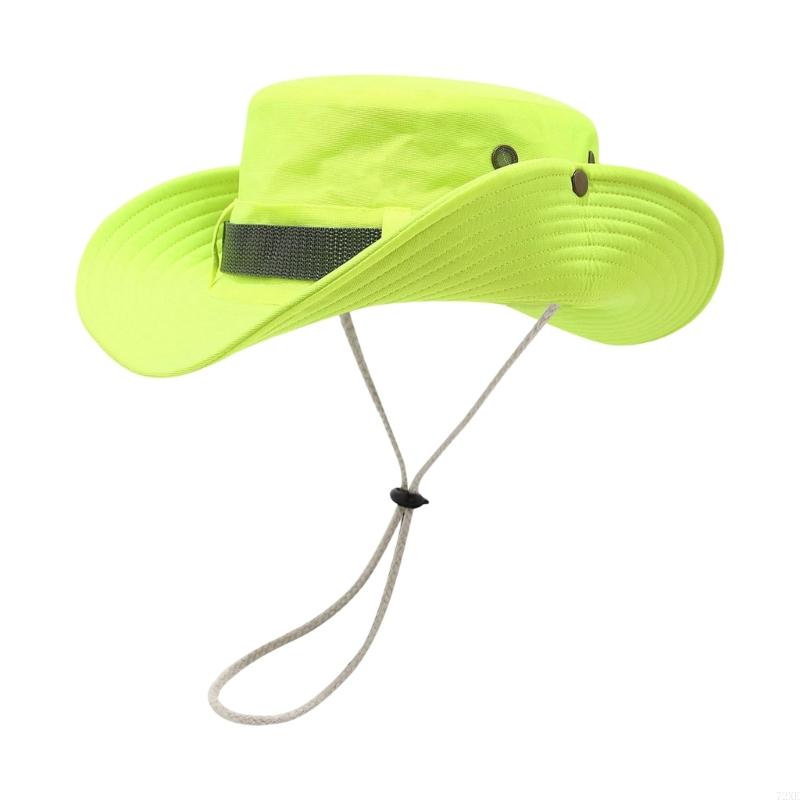 72XE Fluorescent Bucket Hat Wi - Outdoor Camping Activities For Adults ulasan dan harga