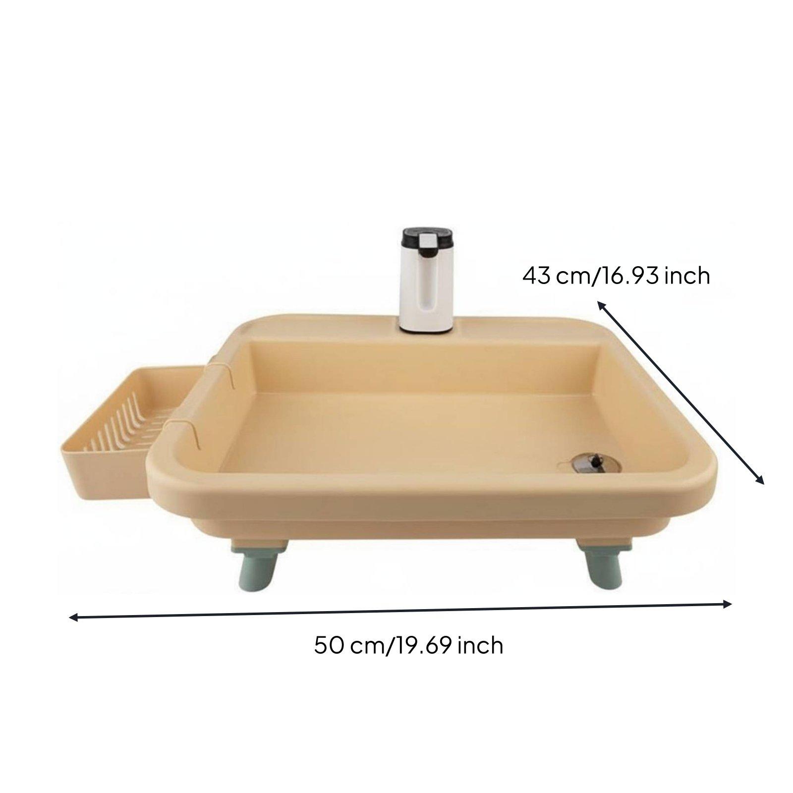 Portable Camping Sink with Bui - Outdoor Camp ulasan dan harga