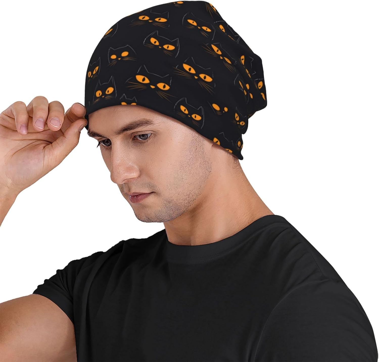 Beanie Hat Knit Double-Sided C - Outdoor Camping Activities For Adults ulasan dan harga
