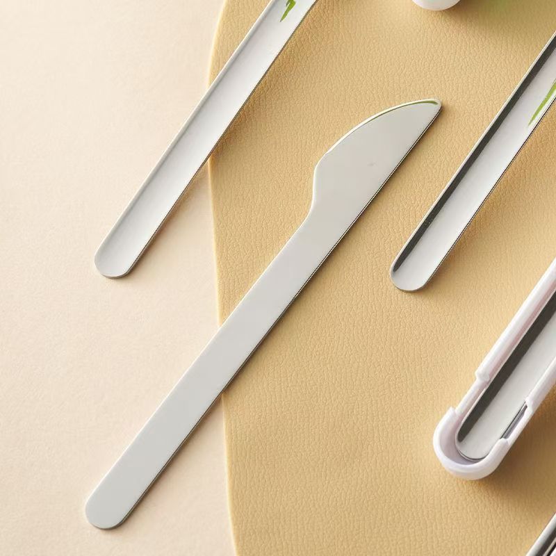 Portable Cutlery Set with Stor - Outdoor Camping Dining Set ulasan dan harga