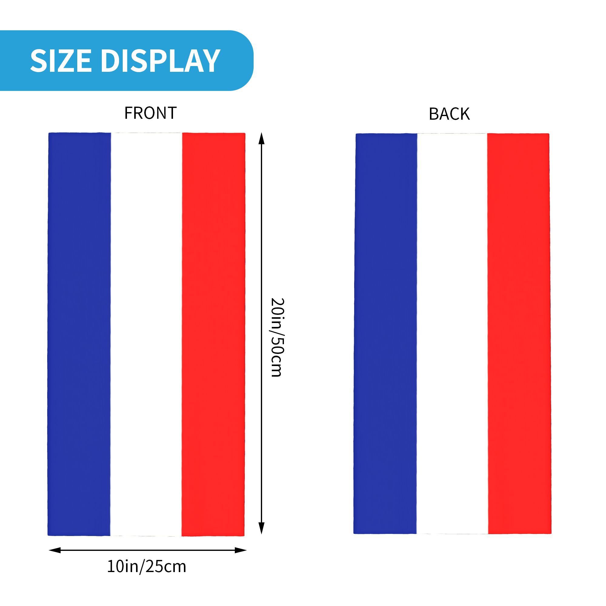 Custom French Flag France Band - Trekking Gaiters ulasan dan harga