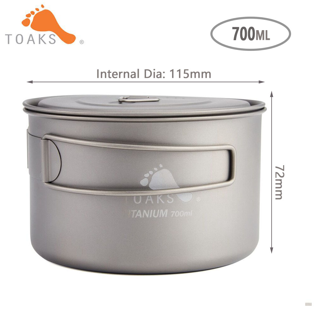 TOAKS Pure Titanium Camping Co - Outdoor Camping Dining Set ulasan dan harga