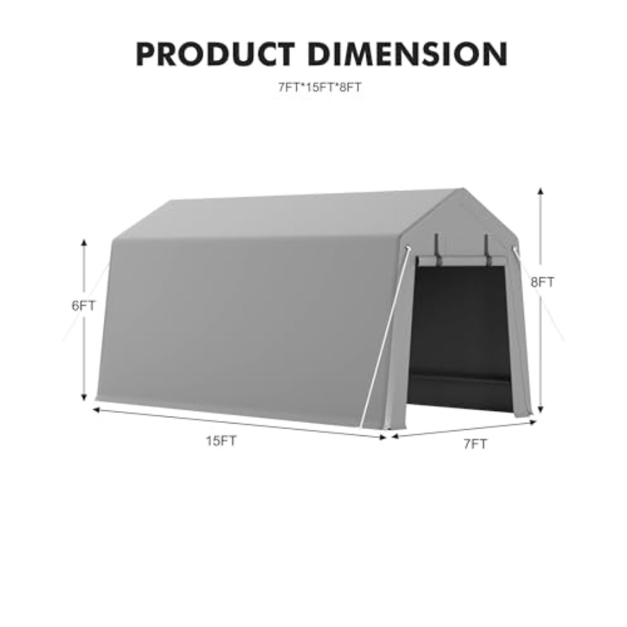 Outdoor carport shelter for ca - Waterproof Tarp Shelter ulasan dan harga