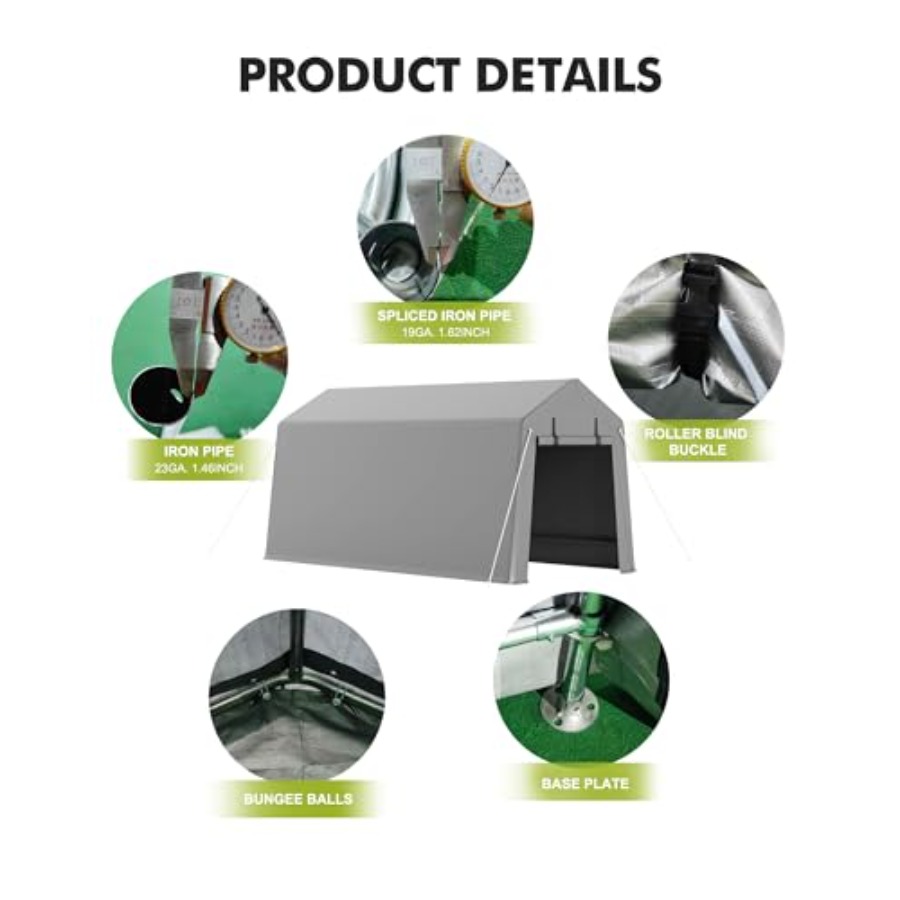 Outdoor carport shelter for ca - Waterproof Tarp Shelter ulasan dan harga