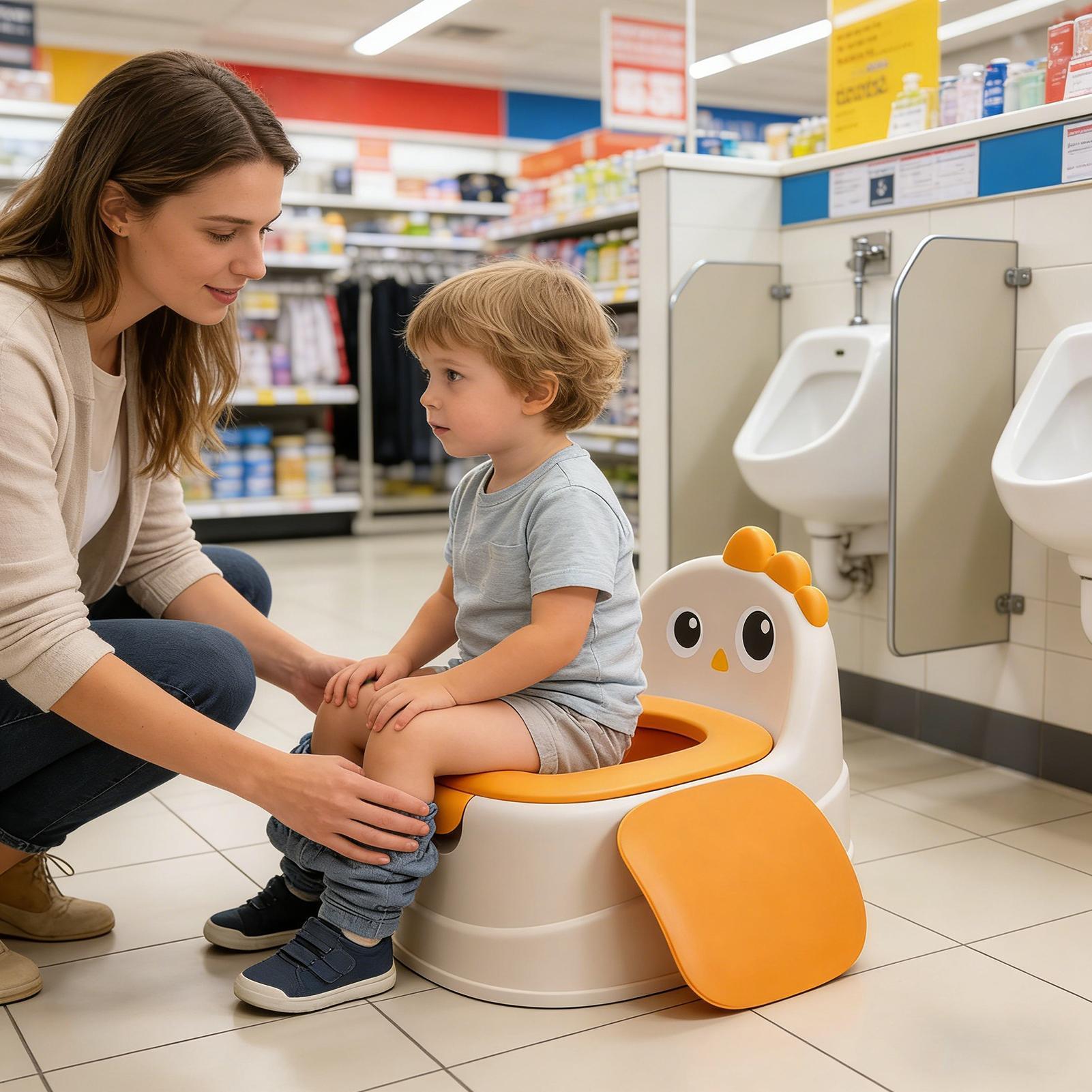 Potty Training Toilet Portable - Outdoor Camping Toilet ulasan dan harga