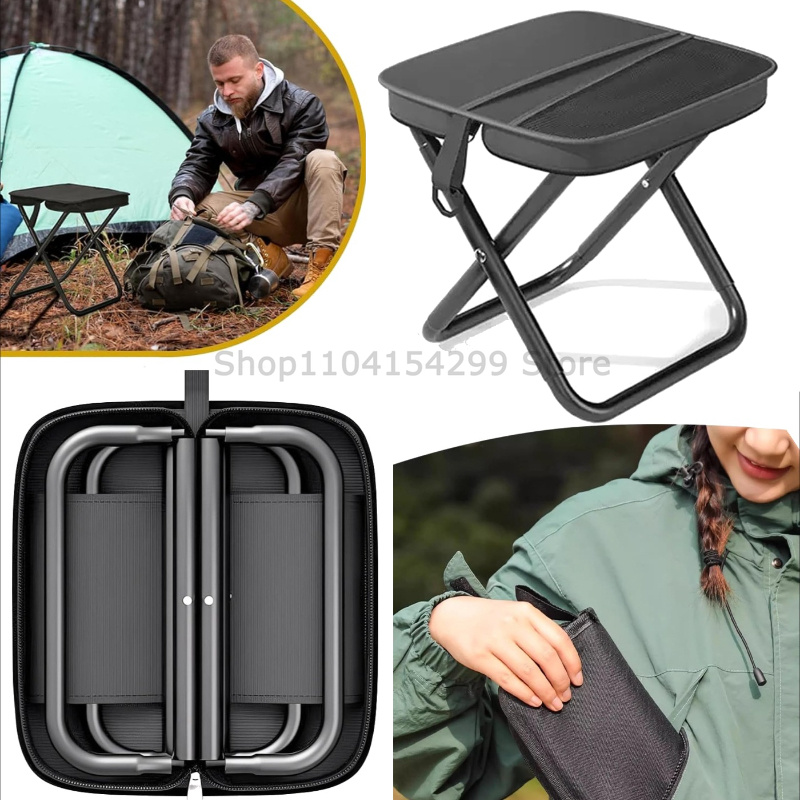 Portable Folding Stool for Adu - Outdoor Camping Activities For Adults ulasan dan harga