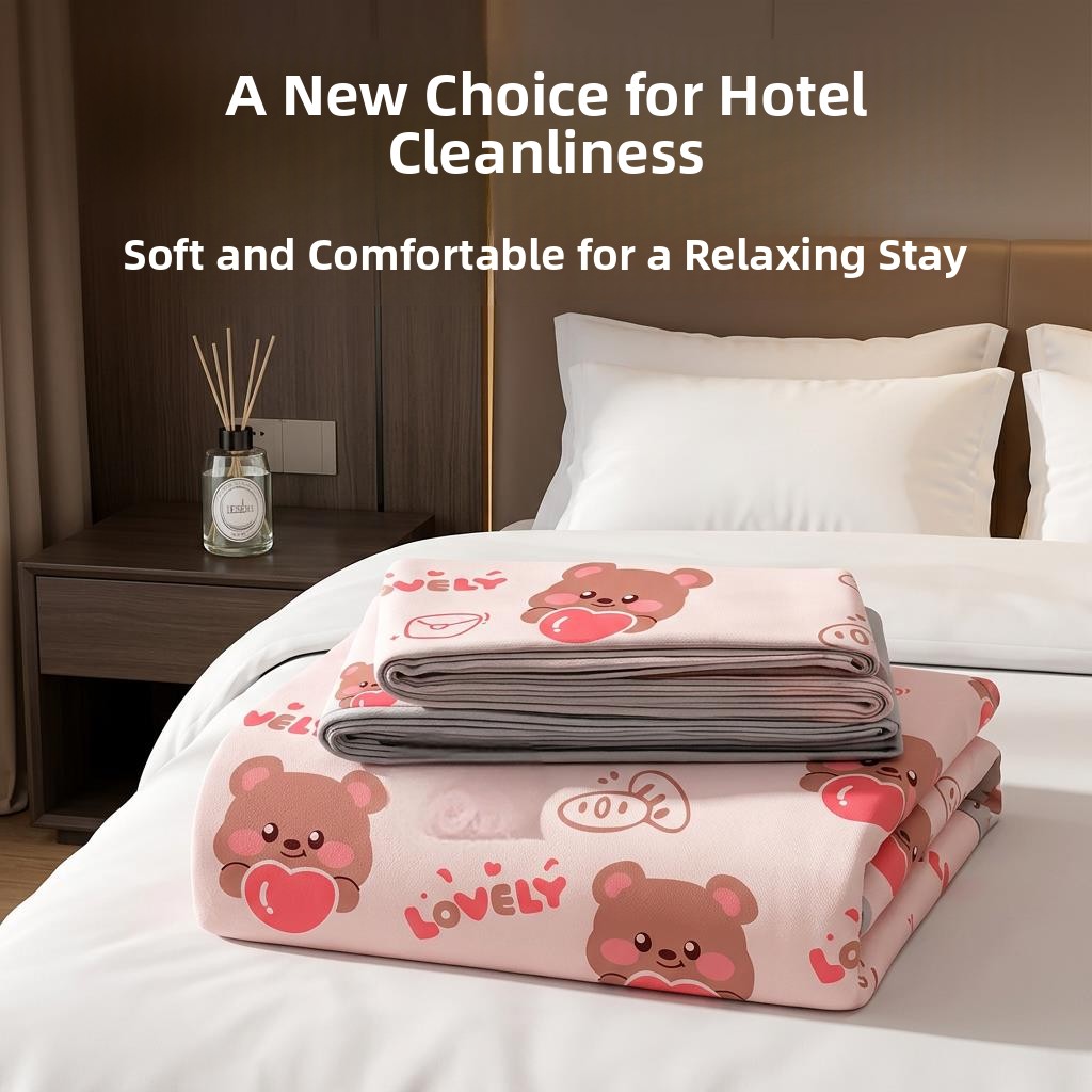 Disposable Hotel Bed Linen Set - Outdoor Activities In Camping ulasan dan harga