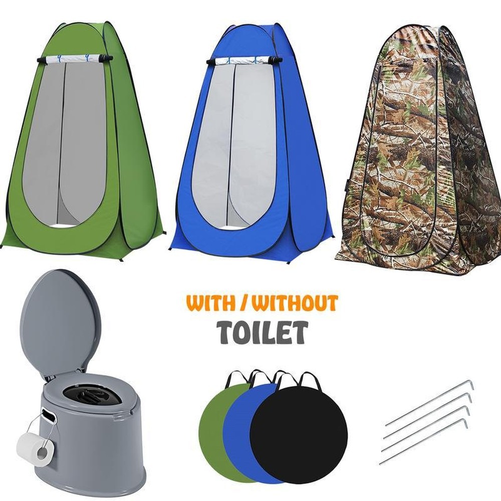 Outdoor Pop-Up Privacy Tent fo - Outdoor Camping Toilet Tent ulasan dan harga