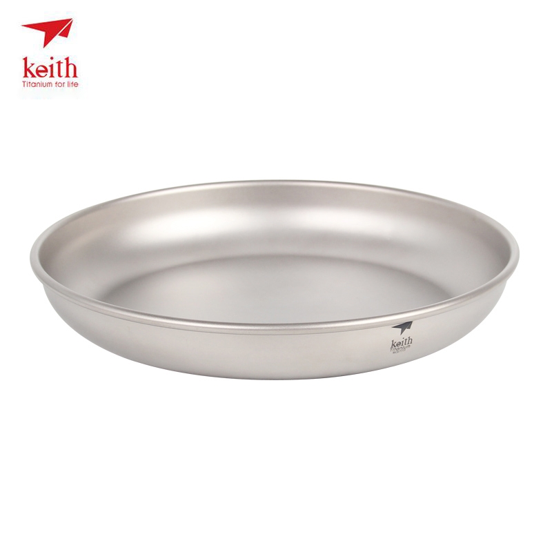 Keith Titanium Plate Camping T - Outdoor Camping Dining Set ulasan dan harga