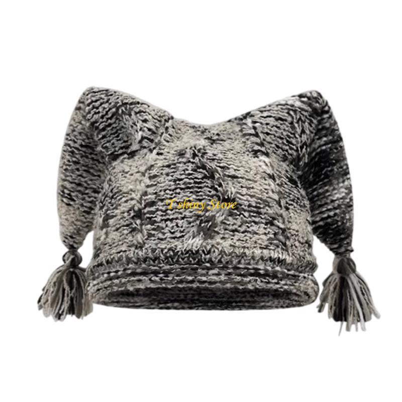 Winter Warm Knitted Hat for Wo - Outdoor Camping Activities For Adults ulasan dan harga