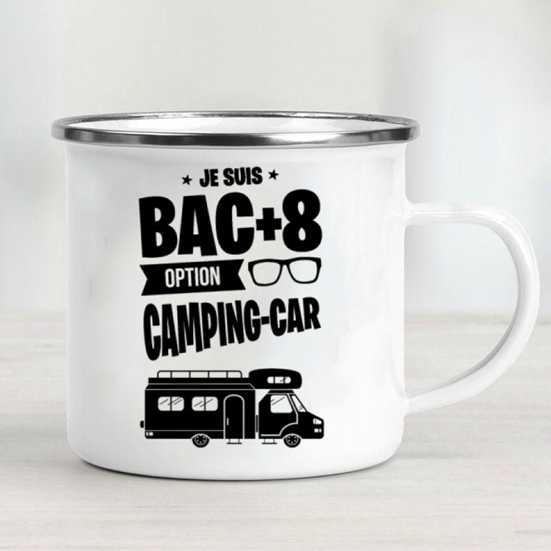 Camping Car Enamel Mug Adventu - Outdoor Camping Ideas ulasan dan harga