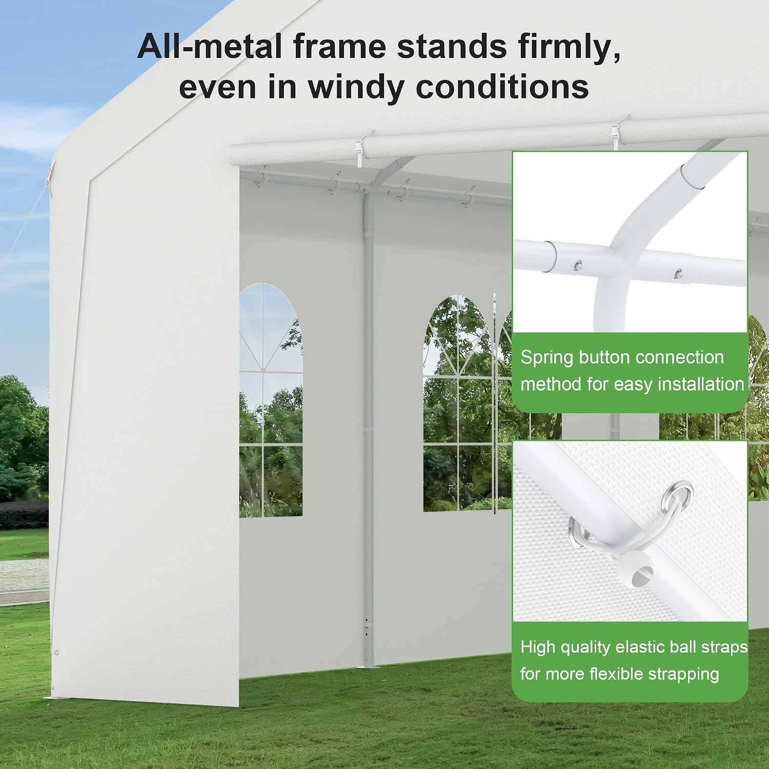 20 X 20 Foot Party Tent Outdoo - Waterproof Tarp Shelter ulasan dan harga