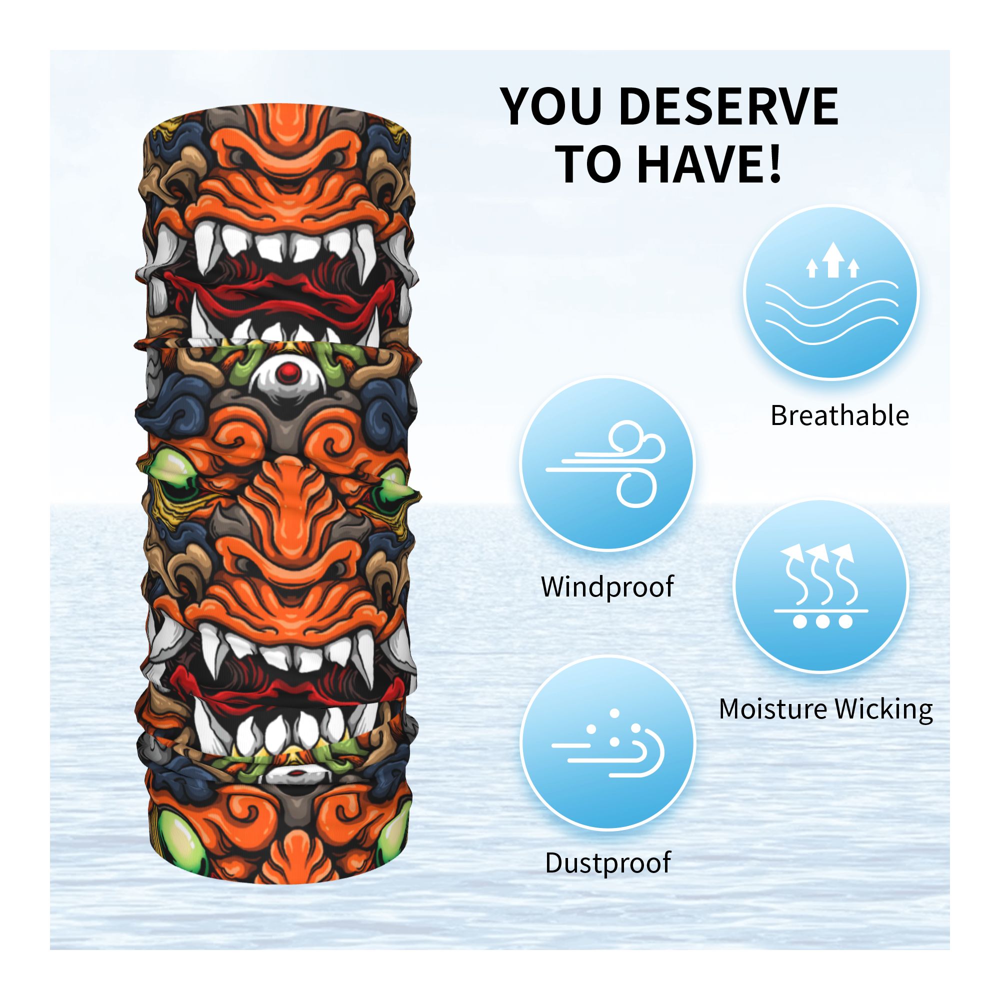 Custom Samurai Demon Oni Winte - Trekking Gaiters ulasan dan harga