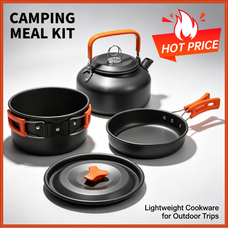 Camping Cooking set Camping Co - Outdoor Camping Dining Set ulasan dan harga
