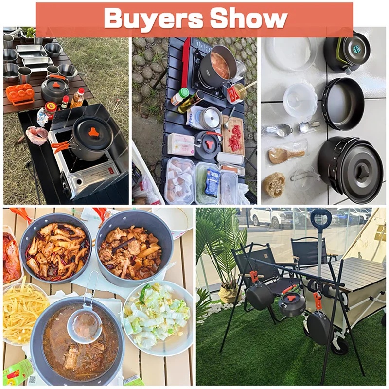 Camping Cooking set Camping Co - Outdoor Camping Dining Set ulasan dan harga